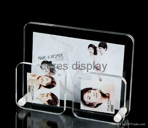 acrylic photo frame Luminous display stand