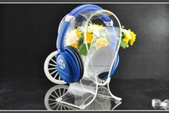 transparent acrylic earphone holder