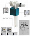 Toilet side fill valve