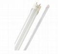 9W T8 LED Tubes CE Certified Nice Heat Dissipation 100 to 240V AC Input Voltage