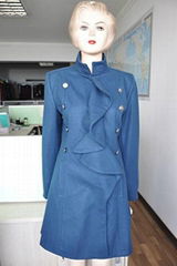 overstock garment-women's brand  coats stocklots