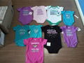 Baby stock clothes-New born BB stock romper,jumpsuit stock lots