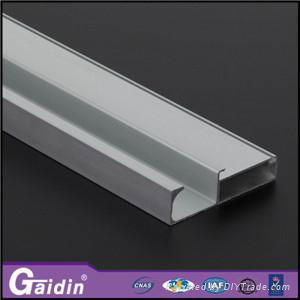 Kitchen-cabinet industrial extrusion wardrobe Sliding Door Aluminum Profiles 2