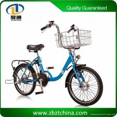 lightweight lithium battery electric bicycle with pedals in china