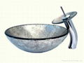 single-layer glass basin  1