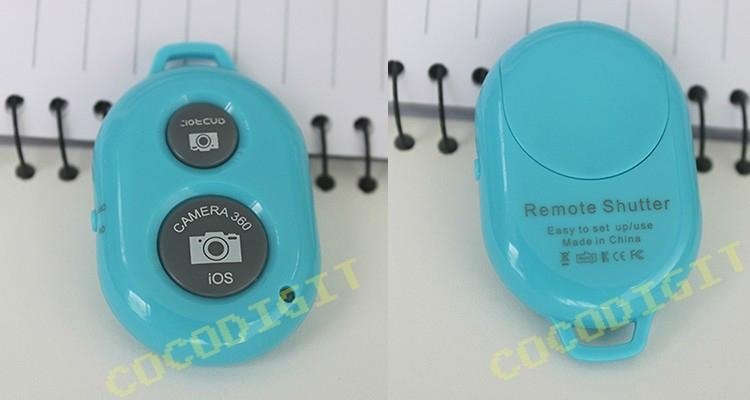 Wireless Bluetooth Camera Remote Control Self-timer Shutter For Samsung iphone 5
