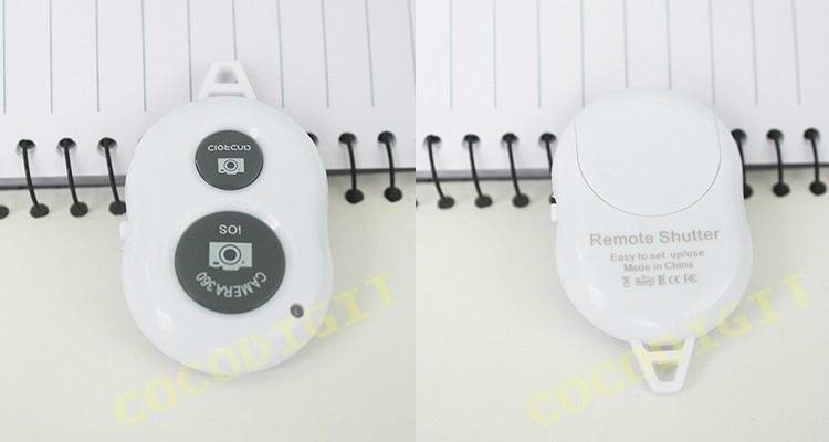 Wireless Bluetooth Camera Remote Control Self-timer Shutter For Samsung iphone 4