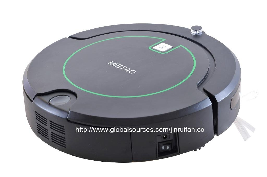 Robot vacuum cleaner with self recharge and pre-time working mode 3