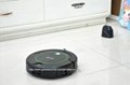 Robot vacuum cleaner with 1000ML big dustbin and two sides brush 4