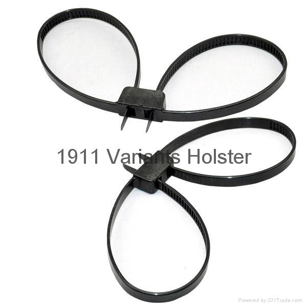 Double Loop Plastic Disposable Handcuffs