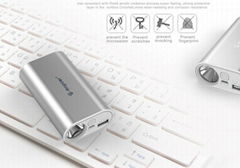 portable phone charger with 10,400mAh