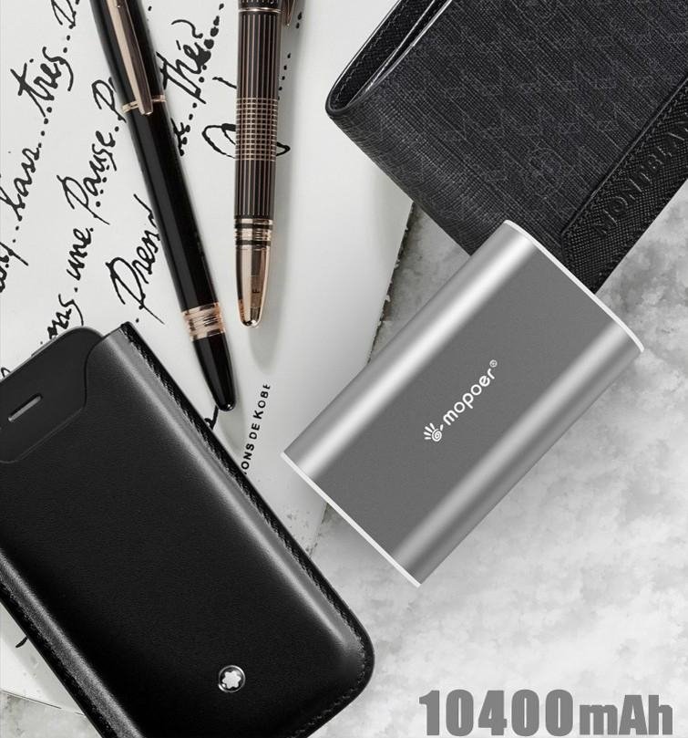 portable phone charger with 10,400mAh Capacity for Gift Market(M322) 3