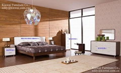 Rhine bedroom furniture bed bedside table high chest double dresser