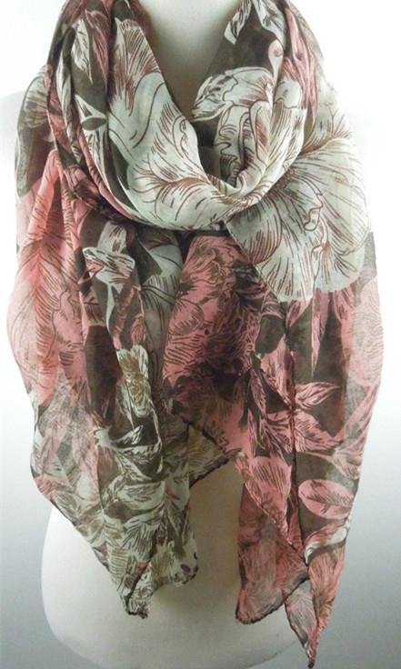 2014 hot woman printed scarves 2