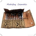 12pcs Goat Hair Cosmetic Makeup Brush Set