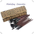 12pcs Goat Hair Cosmetic Makeup Brush Set 4