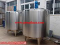 liquid mixing tank with agitator