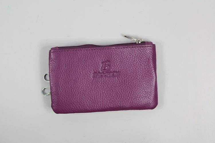 fashionable women leather key case promotional item