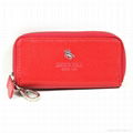 Fashion Hot Selling Red Genuine Leather Key Case 4