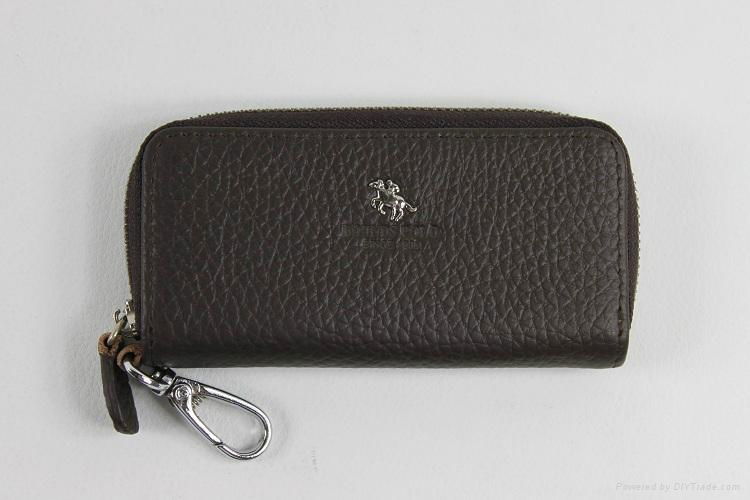 Fashion Hot Selling Red Genuine Leather Key Case 2