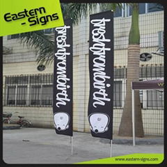 Decorative Outdoor Banners Flag Stand