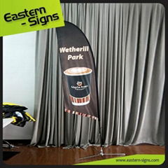 Outdoor advertising beach flags for sale