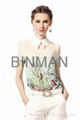 fashion printing blouse 1