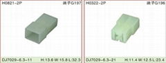 2 PIN way female male auto connectors