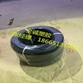 4mm黑色圓形HDPE進口塑料焊條 2