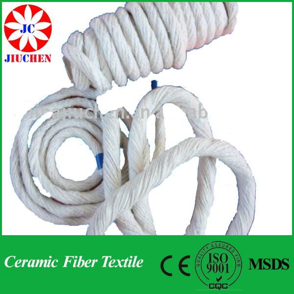 1260 Ceramic Fiber twisted Rope(wool top) 4