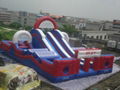 Inflatable Amusement Park Giant PVC Children Outdoor Inflatable Obstacle Course 