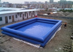 Double Layers PVC tarpaulin Inflatable Swimming Water Pools Above Ground