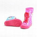 Chidren Lace Up Rain Shoes