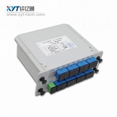 1*16 PLC LGX BOX optical splitter free shipping SC connector