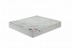 2014 pillow top natural palm fibre fabric bed mattress
