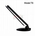 DC12V foldable&rotatable LED table lamp with 3-C light modes and touch dimmer 2