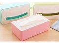Colorful fashion long box-shaped smiley tissue pumping 4