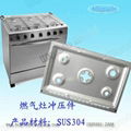 Stamping die of gas cooker 4