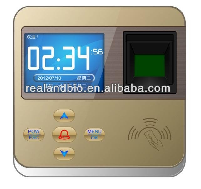 Biometric Fingerprint Time Clock Attendance System Recorder 2