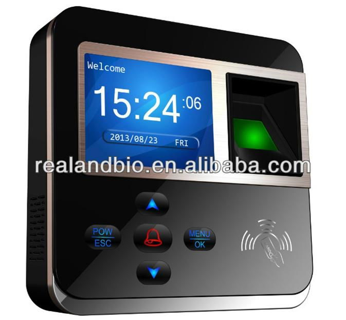 Biometric Fingerprint Time Clock Attendance System Recorder