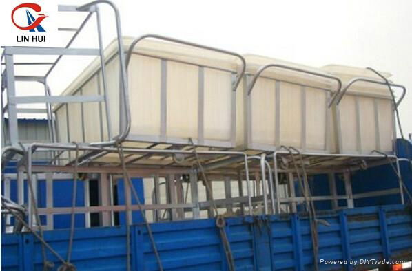 Recutangular Cube Storage Tanks with Wheels Stackable Wholesale