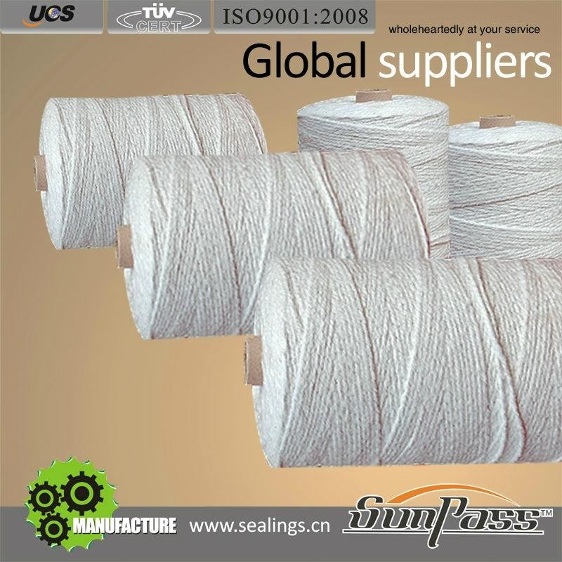 Twisted Ceramic Fiber Yarn With Stainless Steel Reinforced 3