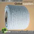 600kg/m3 Ceramic Fiber Twisted Rope With Stainless steel 4