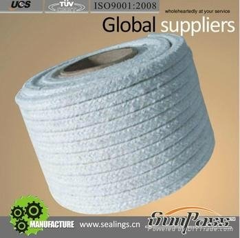 China Supplier of Ceramic Fiber Braided Rope 5
