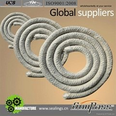 China Supplier of Ceramic Fiber Braided Rope