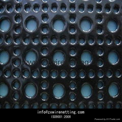 painted perforated metal sheet screen