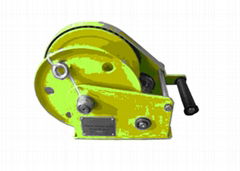 1200 lbs hand winch with auto brake(B) 