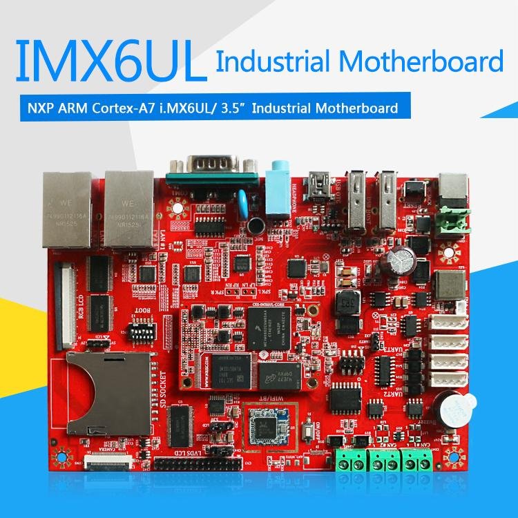 3.5 Inch Cortex A7 IMX6UL Industrial Motherboard 2