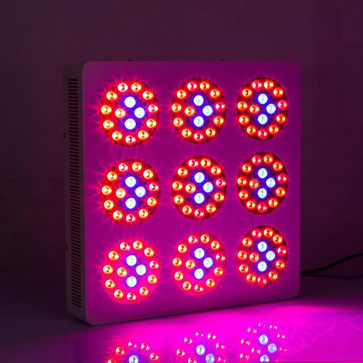 Super brightness 9x45W Apollo 12 led grow light good for Hydroponic