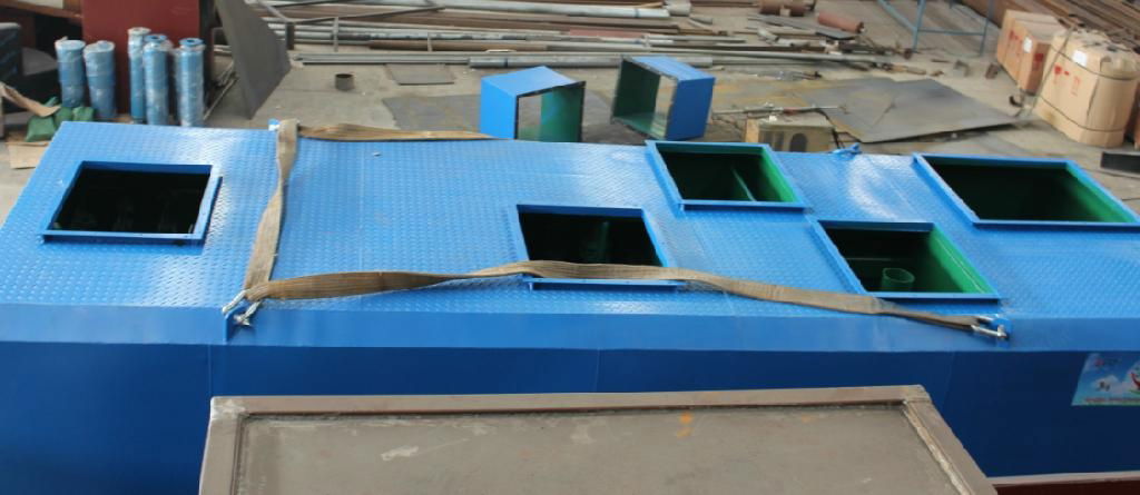 Pre-fabricated mini domestic  sewage treatment plant 3